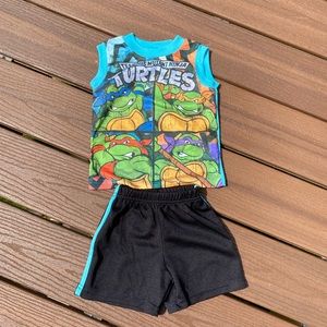 TMNT infant boy outfit- 12 months